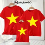 áo thun in cờ đỏ sao vàng cho bé — sản phẩm mình lưu trong bộ sưu tập Đồ dùng cho bé