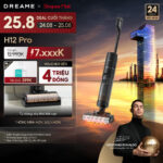 máy hút bụi lau sàn Dreame H12 Pro — món mình lưu trong đợt cập nhật tháng 8/2026