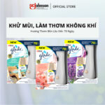 bộ máy và lõi xịt thơm phòng tự động Glade — món mình lưu trong đợt cập nhật tháng 8/2026