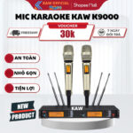 Bộ micro không dây KAW K9000 — sản phẩm mình lưu trong bộ sưu tập Điện tử & Gia dụng