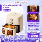 Nồi chiên không dầu Bear 5L — sản phẩm mình lưu trong bộ sưu tập Điện tử & Gia dụng