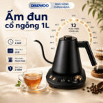 Ấm đun cổ ngỗng Daewoo 13 mức nhiệt — sản phẩm mình lưu trong bộ sưu tập Điện tử & Gia dụng