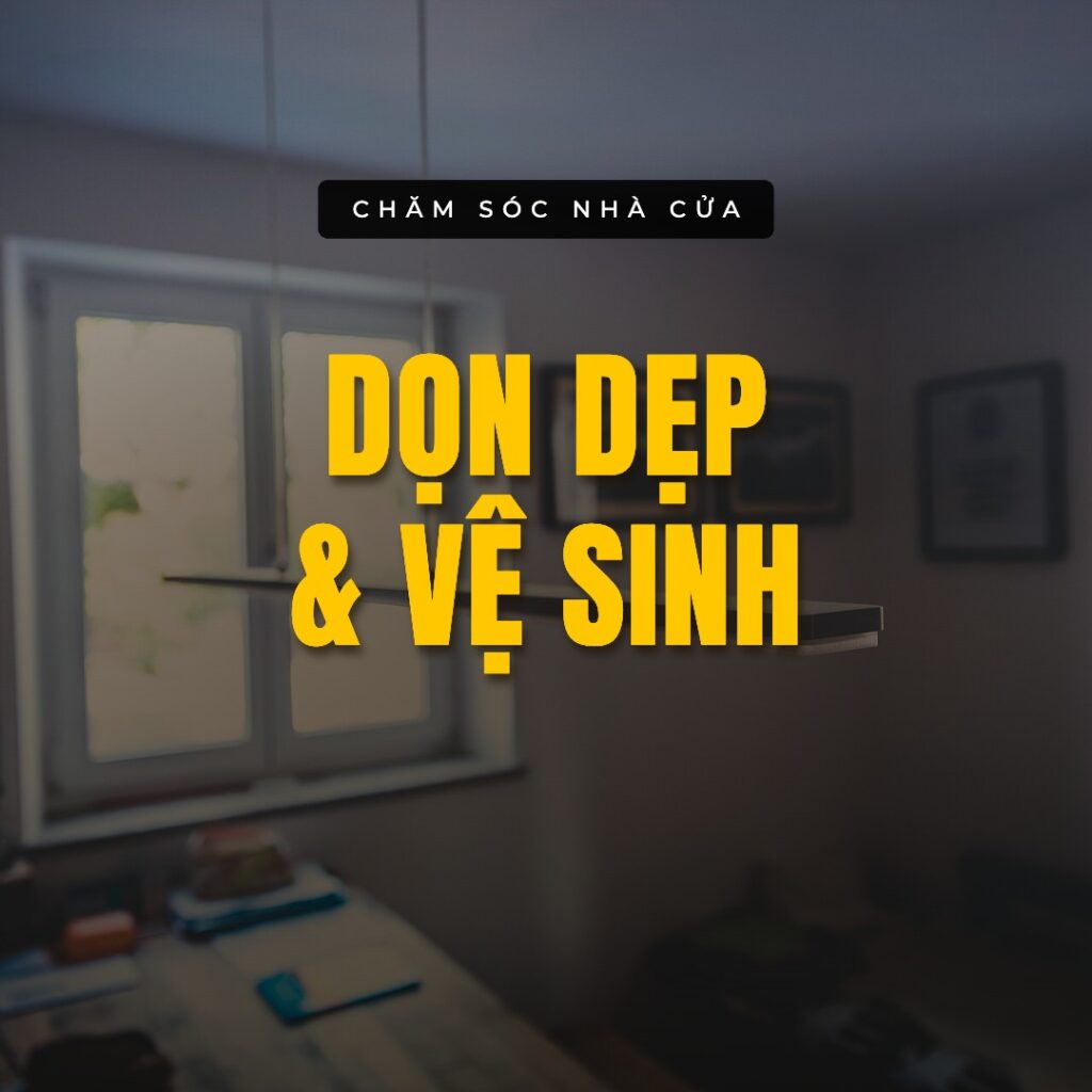 Dọn dẹp & vệ sinh — mục trong bộ sưu tập Chăm sóc nhà cửa trên thiau.vn
