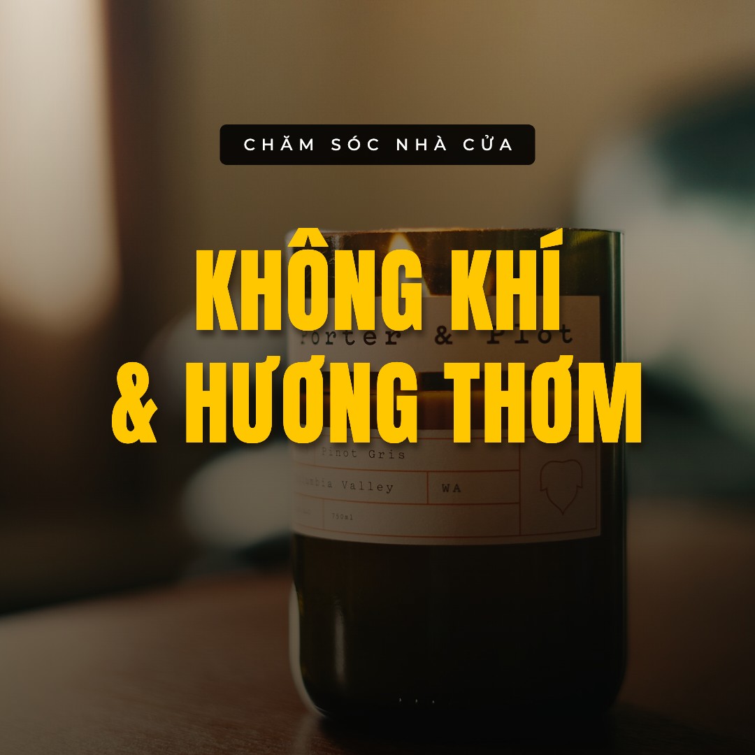 Không khí & hương thơm — mục trong bộ sưu tập Chăm sóc nhà cửa trên thiau.vn
