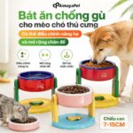 bát ăn chống gù cho chó mèo Aimayapet — sản phẩm mình lưu trong bộ sưu tập Thú cưng